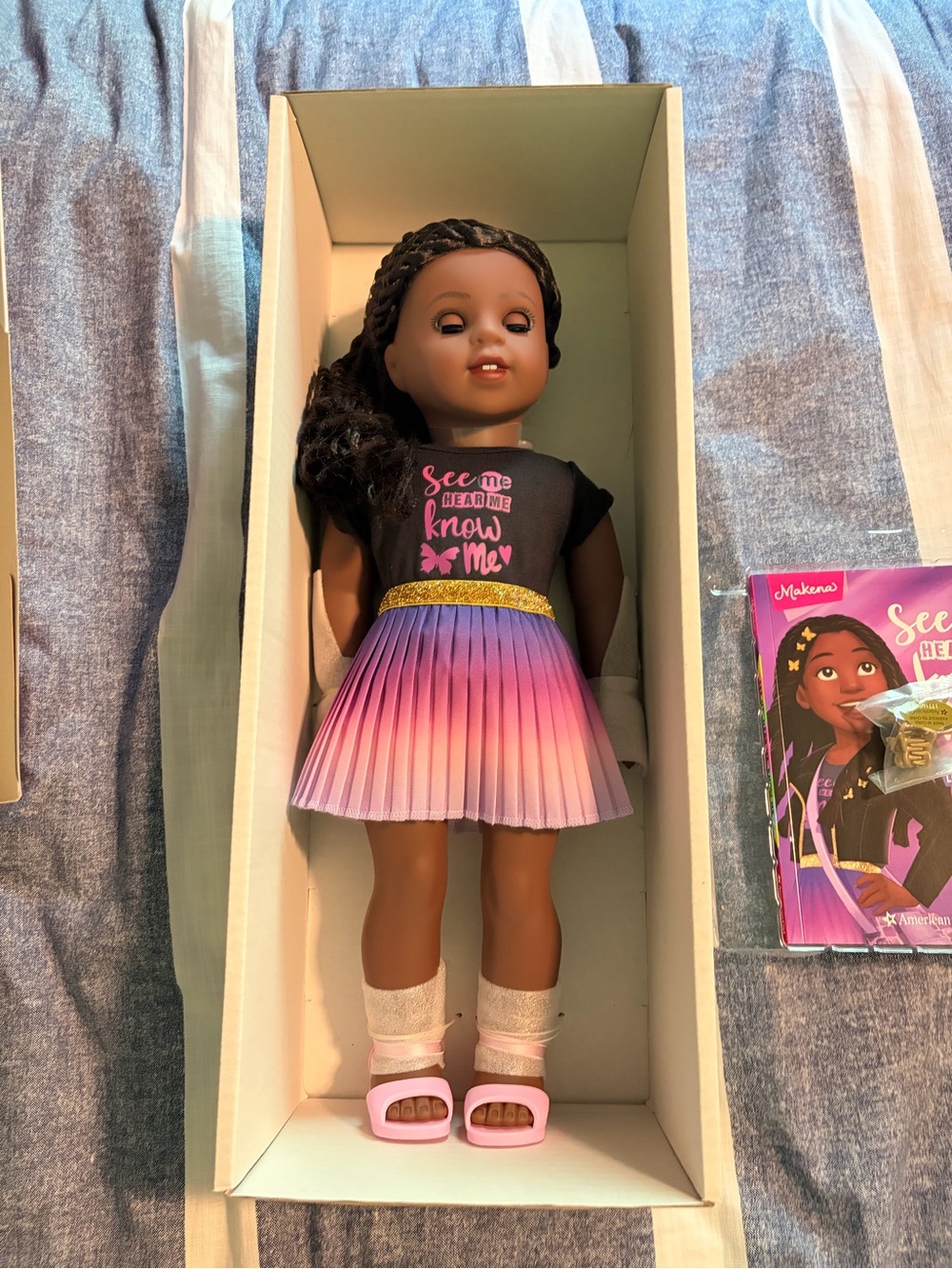 American Girl Doll Makena NIB with Accessories - Picture 5 of 9